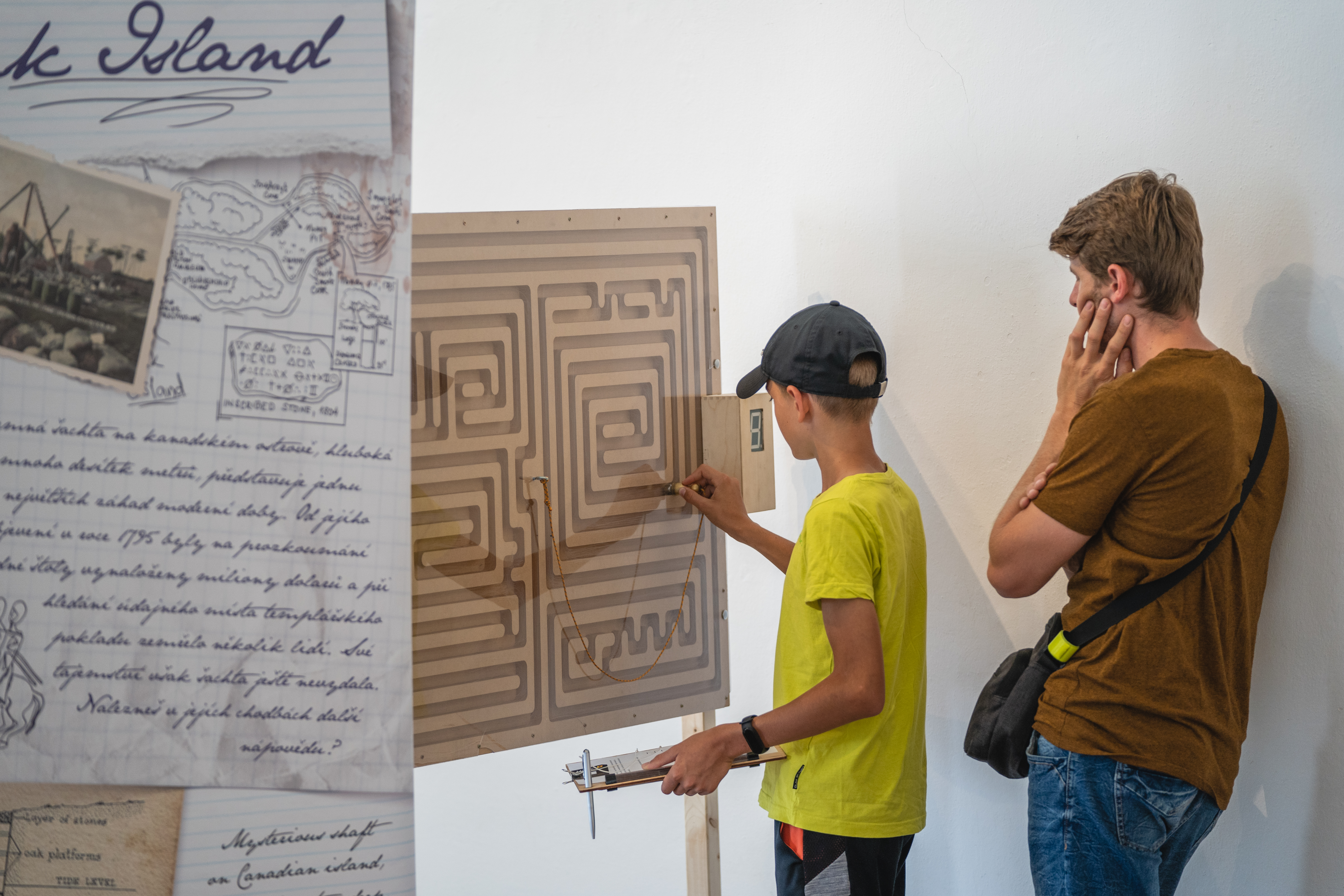 Mobilní únikovka – bludiště